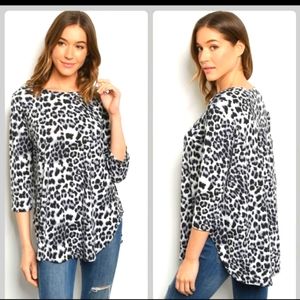 Animal Print Top